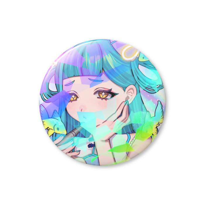 ホログラム缶バッジ - 44mm