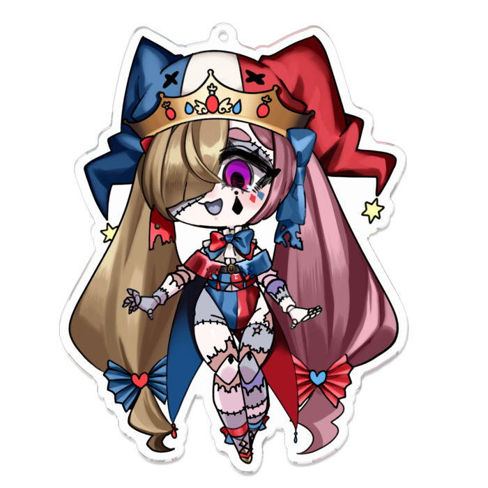 アクリルキーホルダー - 100 x 100 (mm)