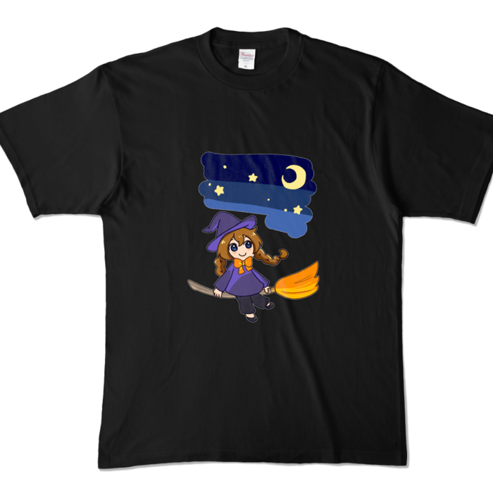 カラーTシャツ - XL - ブラック (濃色)