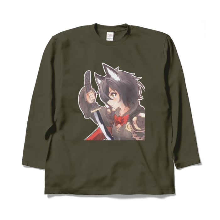 ロングスリーブTシャツ - XL - アーミーグリーン