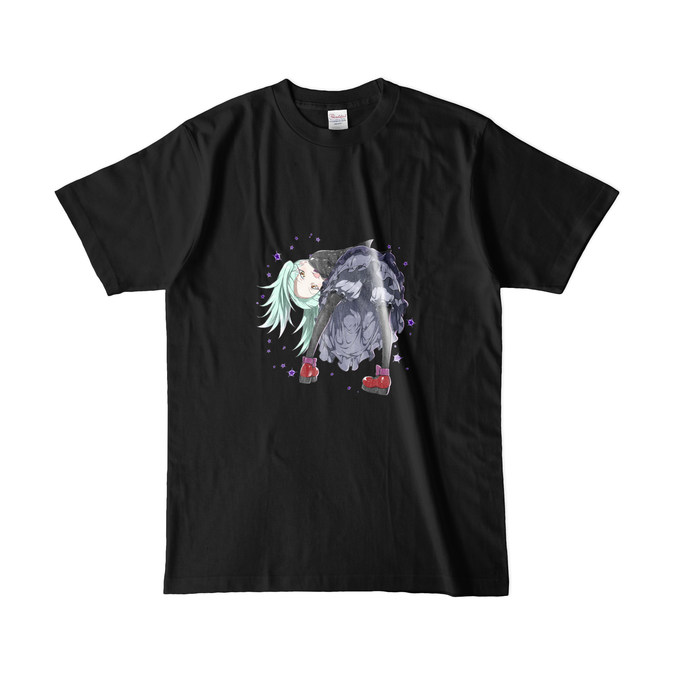 カラーTシャツ(濃色) - L - ブラック
