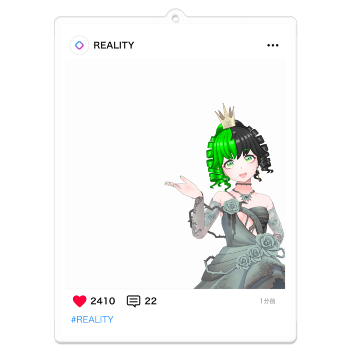 アクリルキーホルダー - 100 x 100 (mm)