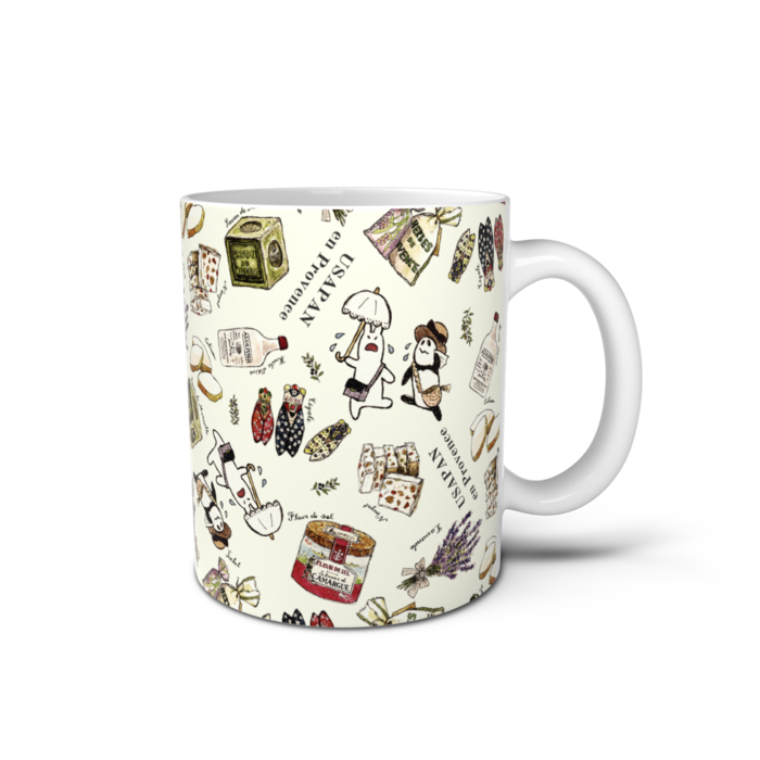 マグカップ - 直径 8 cm / 高さ 9.5 cm
