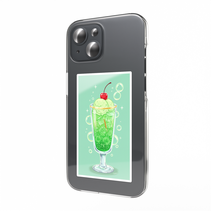 スマホステッカー (クリームソーダ)