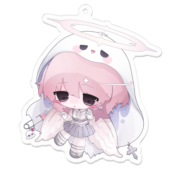 アクリルキーホルダー - 70 x 70 (mm)