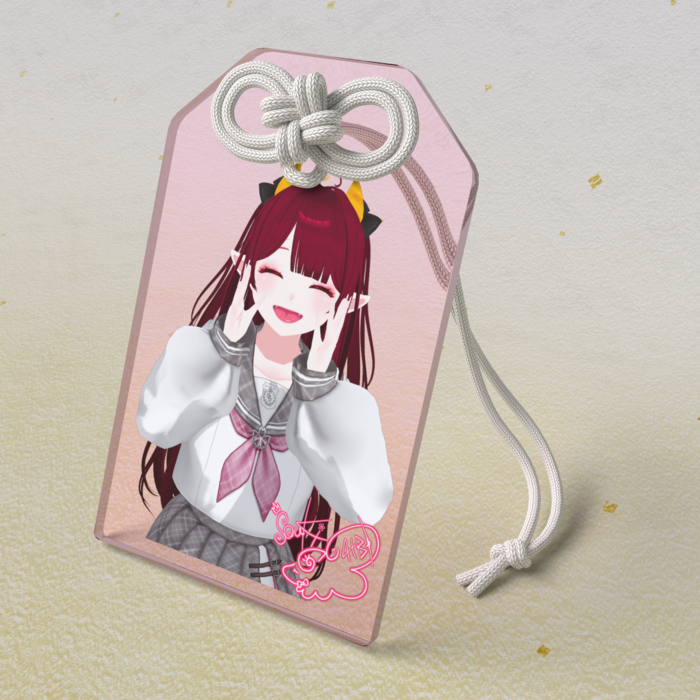 鬼ちゃんのアクリルお守り -そうきちゃん-