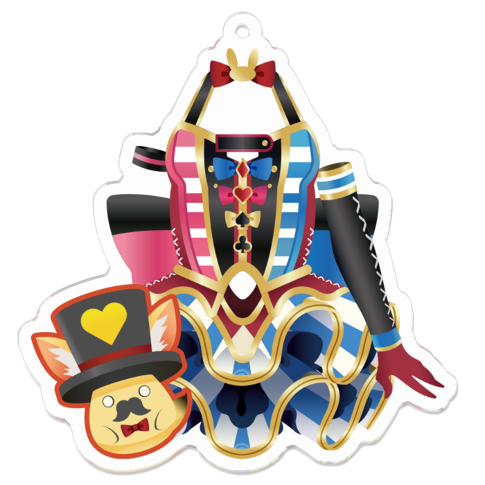アクリルキーホルダー - 70 x 70 (mm)