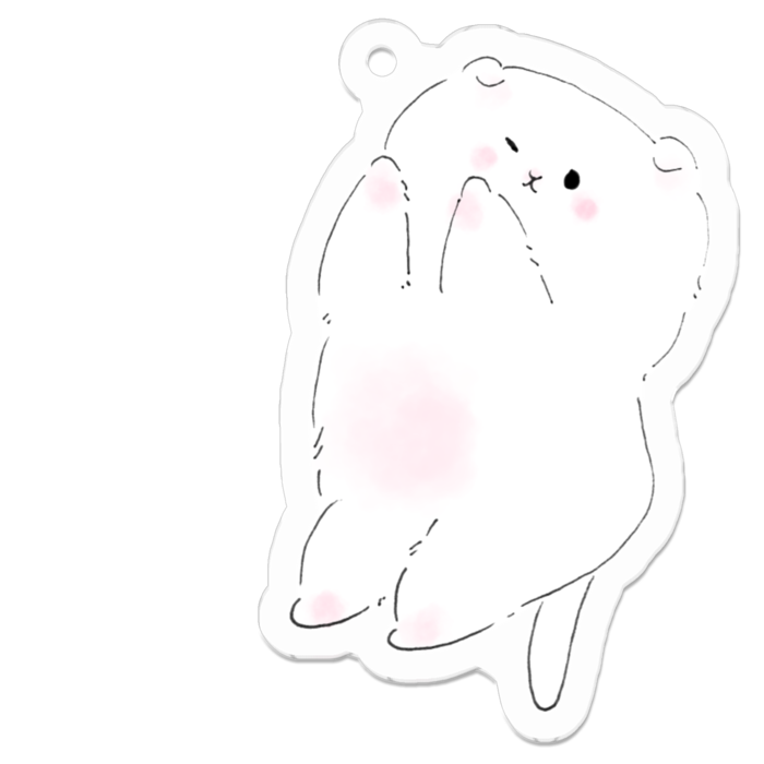 アクリルキーホルダー - 50 x 50 (mm)