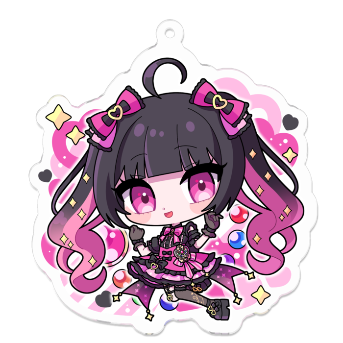 アクリルキーホルダー - 70 x 70 (mm)