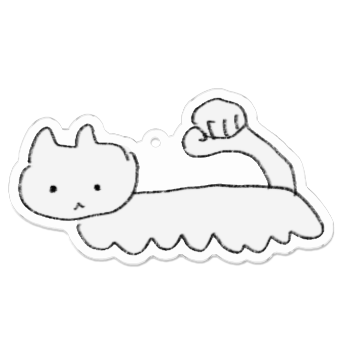 アクリルキーホルダー - 70 x 70 (mm)