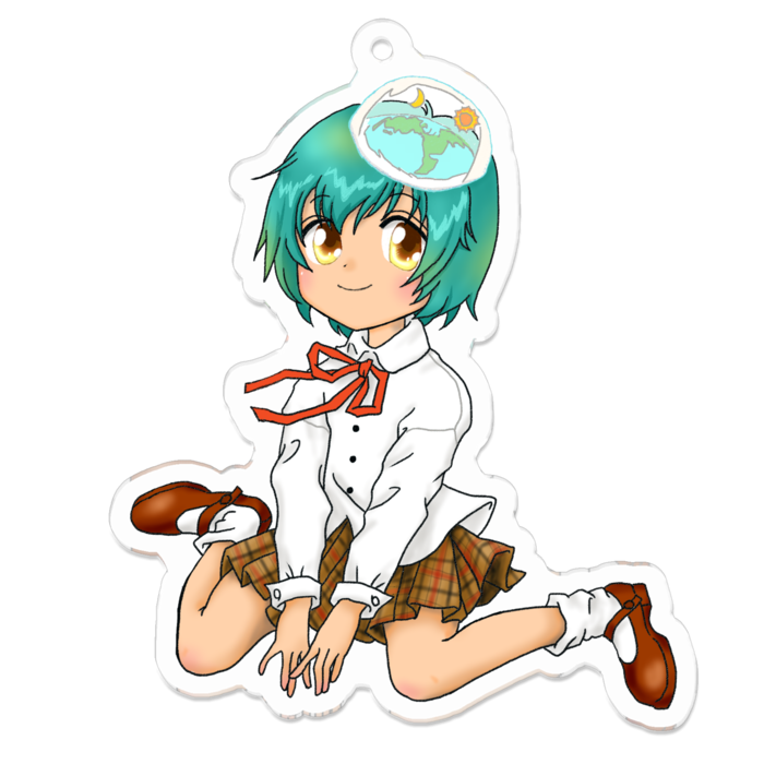 アクリルキーホルダー - 70 x 70 (mm)