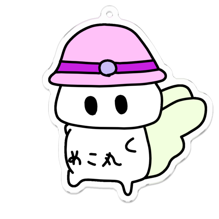 アクリルキーホルダー - 70 x 70 (mm)