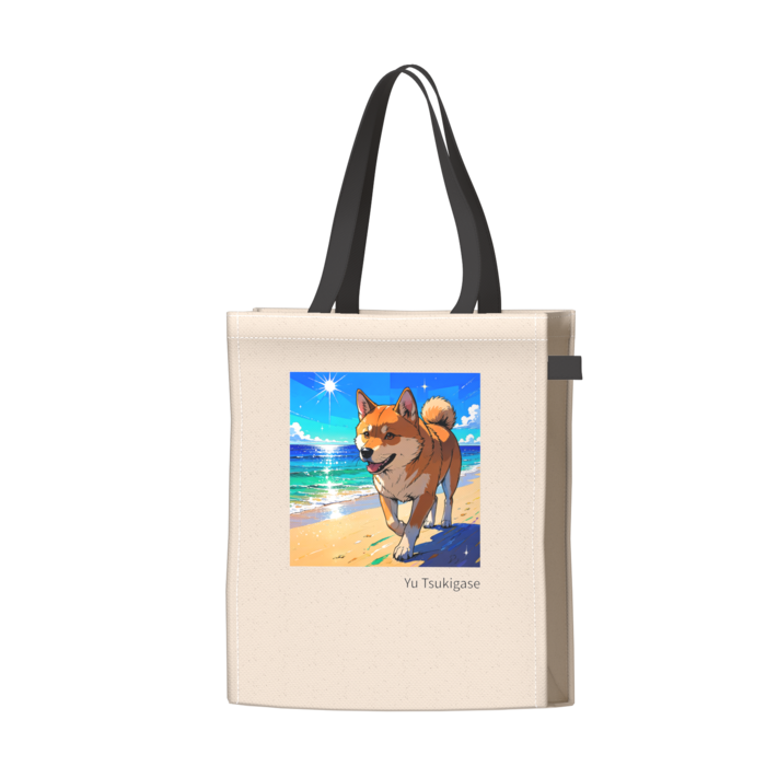 ツートンカラーバッグ - ブラック - W34 × H41 × D14cm