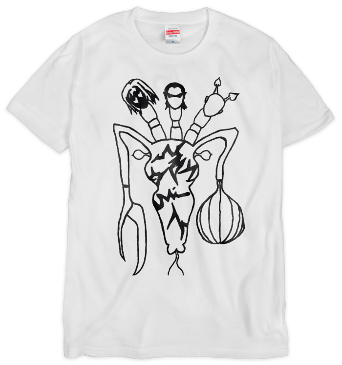 Tシャツ(シルクスクリーン印刷) - XL - 1色