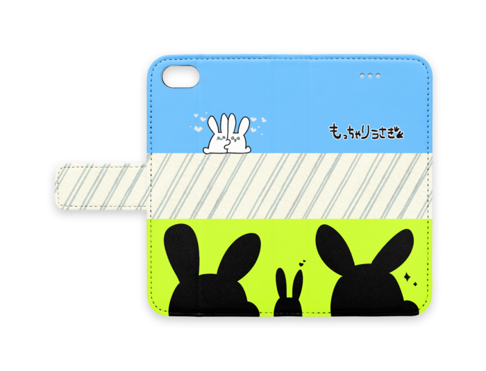 【サンプル①】手帳型iPhoneケース - iPhone 8 / 7 / SE2 - ストラップ穴 なし