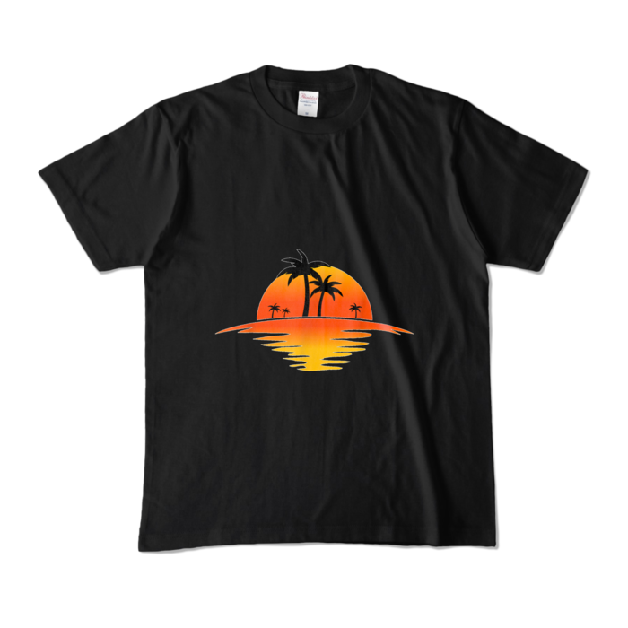 カラーTシャツ - M - ブラック (濃色)