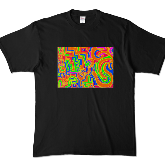 カラーTシャツ - XL - ブラック (濃色)