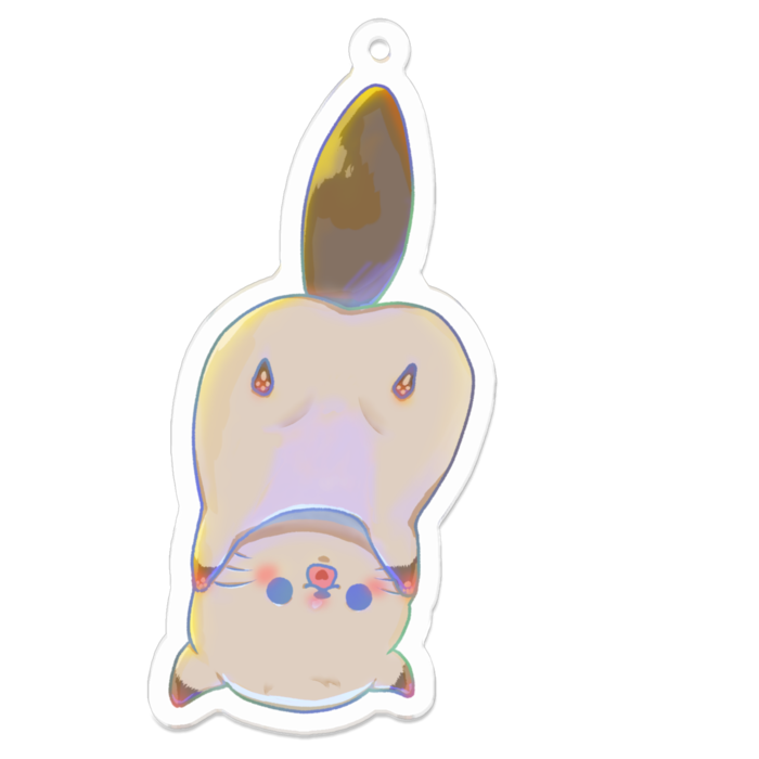 アクリルキーホルダー - 70 x 70 (mm)
