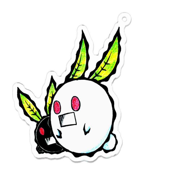 アクリルキーホルダー - 70 x 70 (mm)