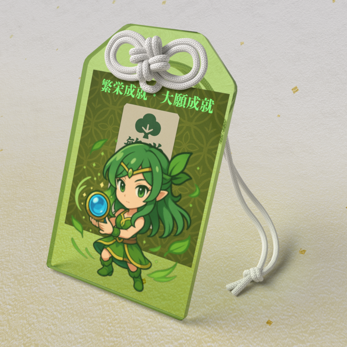 アクリルお守り - 50 × 80mm(2)