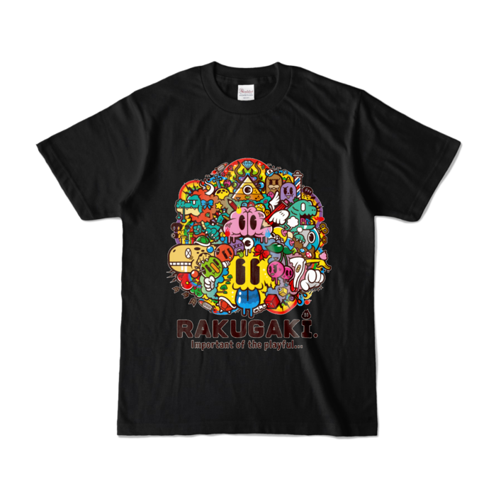 カラーTシャツ - S - ブラック (濃色)