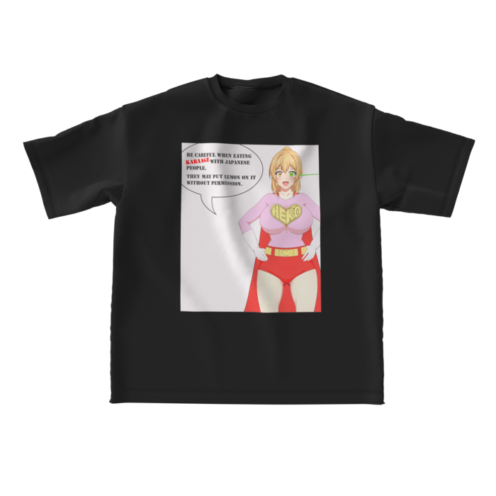 ビッグシルエットTシャツ - L - 正面