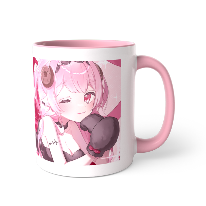 ツートンカラーマグカップ - 直径 8.2cm / 高さ 9.5cm