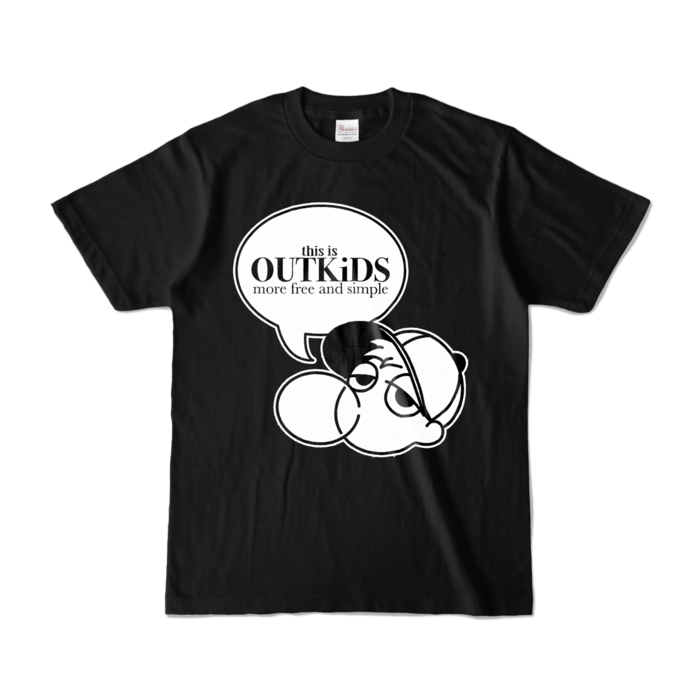 カラーTシャツ - S - ブラック (濃色)