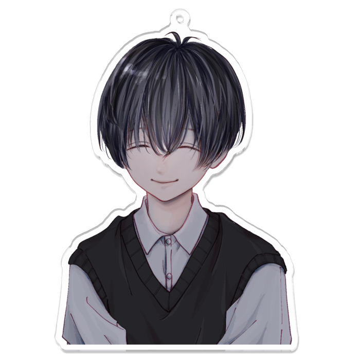 アクリルキーホルダー - 100 x 100 (mm)