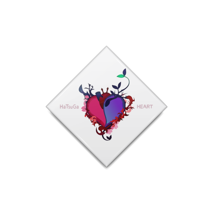 発芽ハート 缶バッジ Ranna Linne Booth