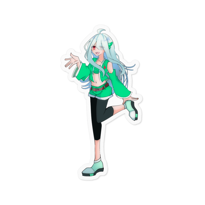 ステッカー - 100 x 100 (mm)