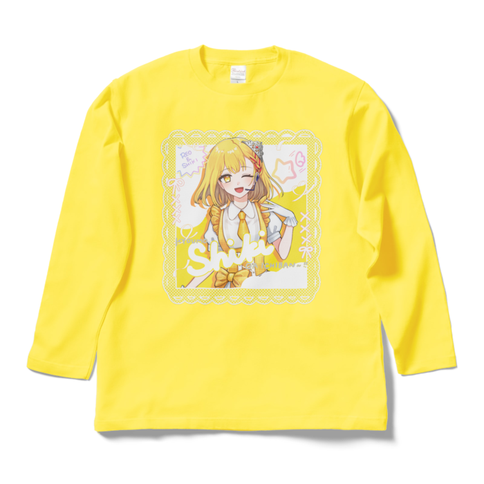 ロングスリーブTシャツ - L - イエロー