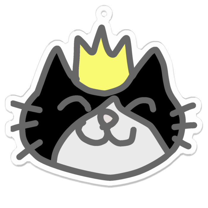 アクリルキーホルダー - 70 x 70 (mm)