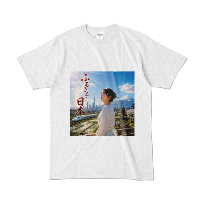 カラーTシャツ - L - アッシュ （淡色）