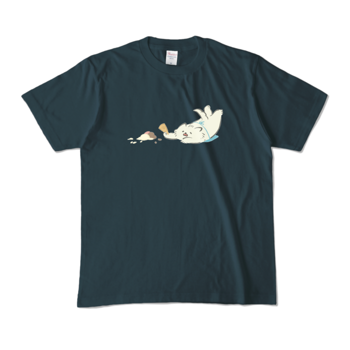 カラーTシャツ - M - デニム (濃色)