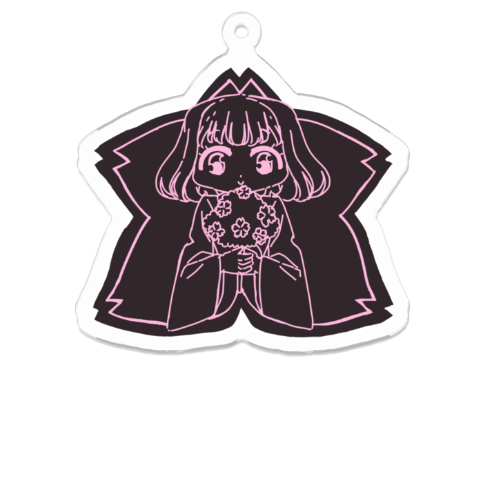 アクリルキーホルダー - 70 x 70 (mm)