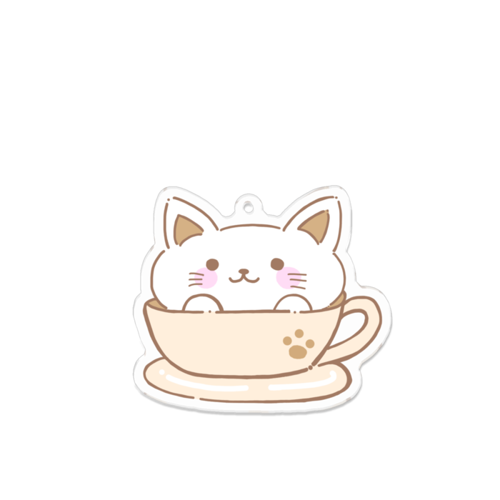 アクリルキーホルダー - 100 x 100 (mm)