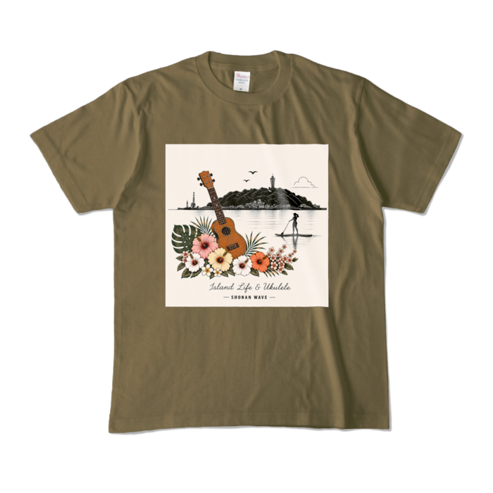 カラーTシャツ - M - オリーブ (濃色)