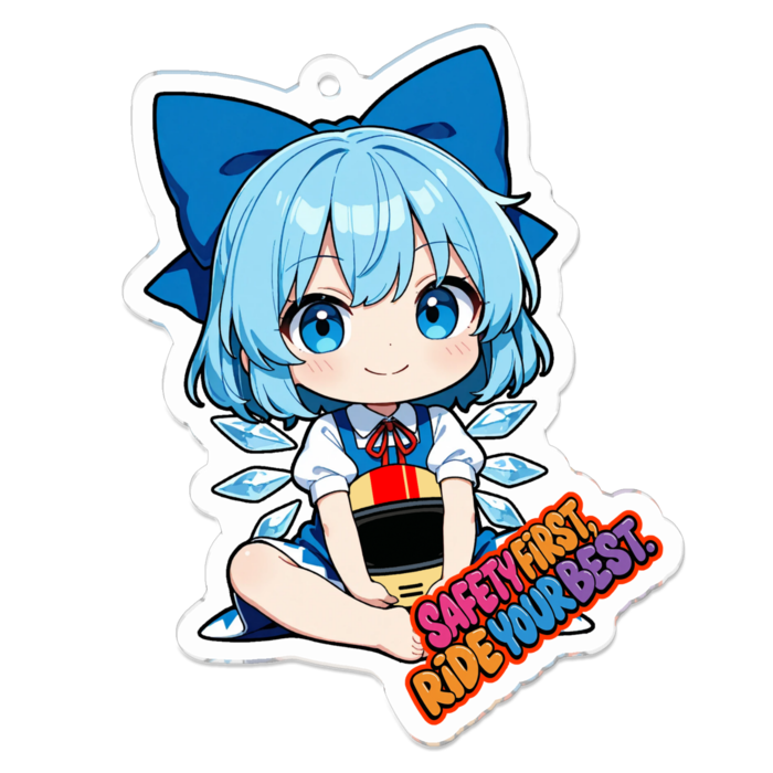 アクリルキーホルダー - 70 x 70 (mm)