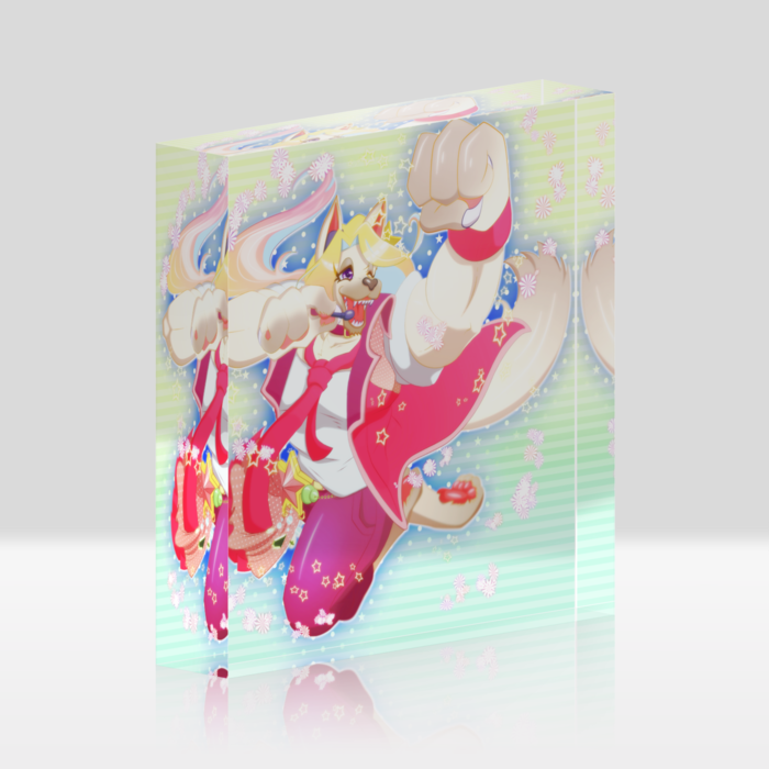 アクリルブロック - 100x100mm