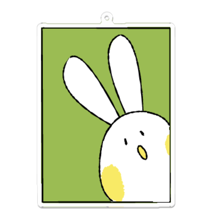 アクリルキーホルダー - 100 x 100 (mm)