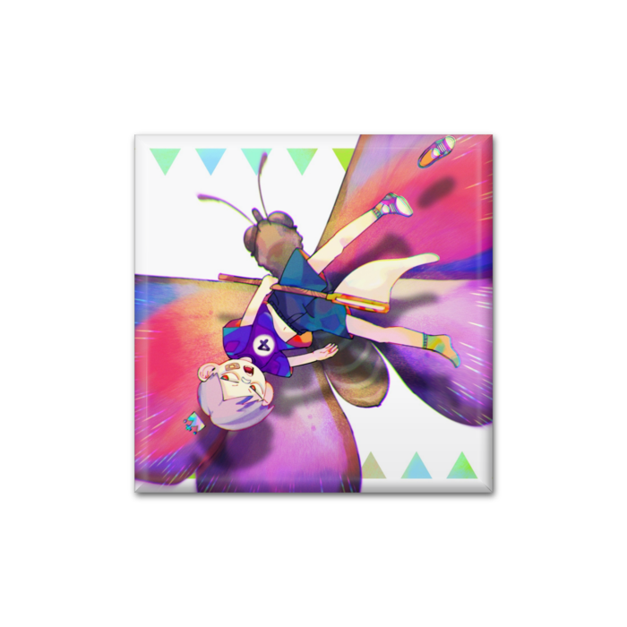 缶バッジ - 四角形40mm