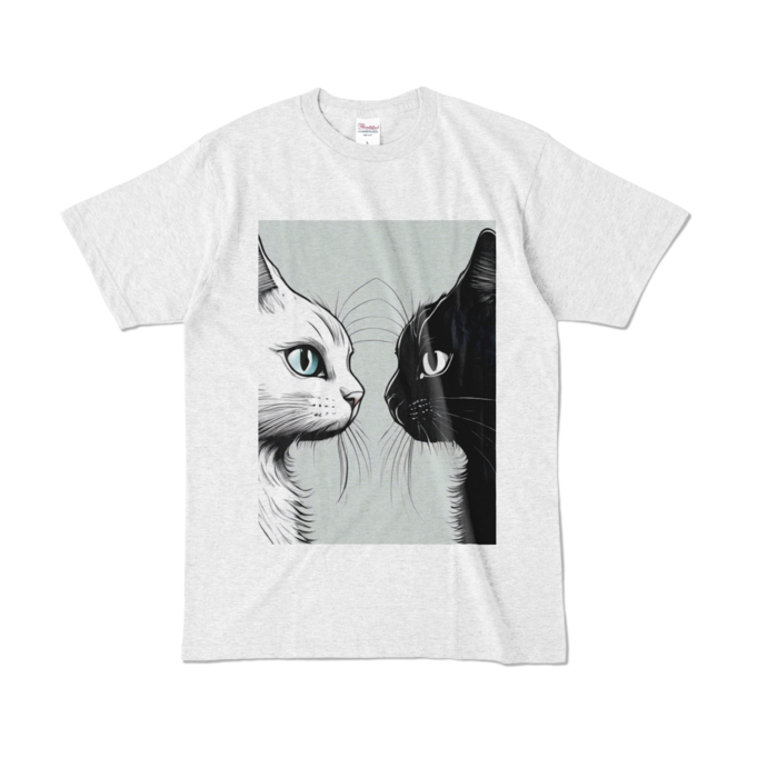 カラーTシャツ - L - アッシュ (淡色)