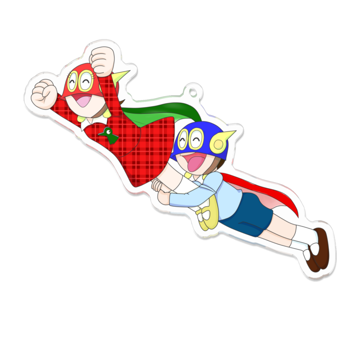 アクリルキーホルダー（コーティング） - 100 x 100 (mm)