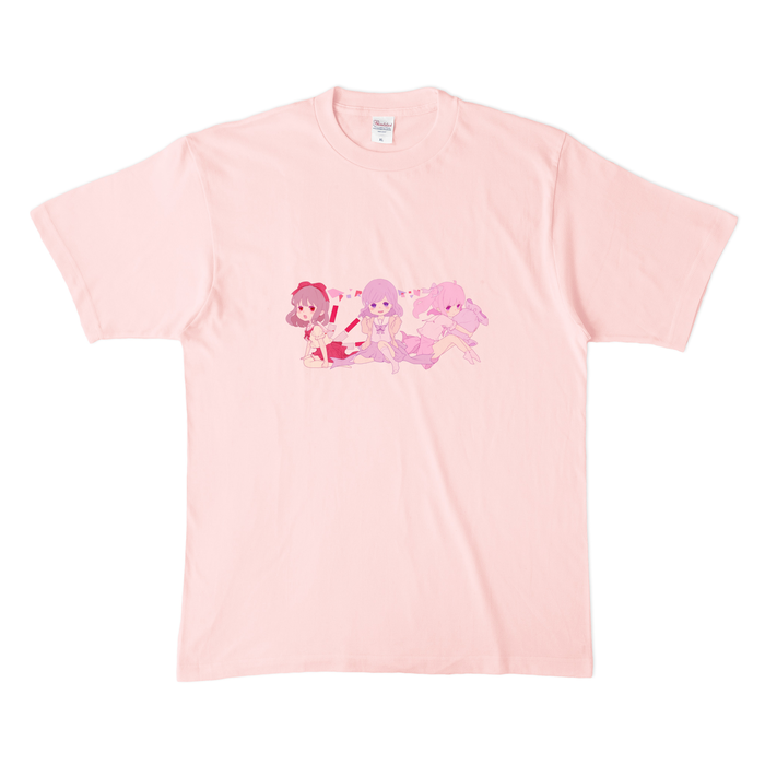 カラーTシャツ(淡色) - XL - ライトピンク