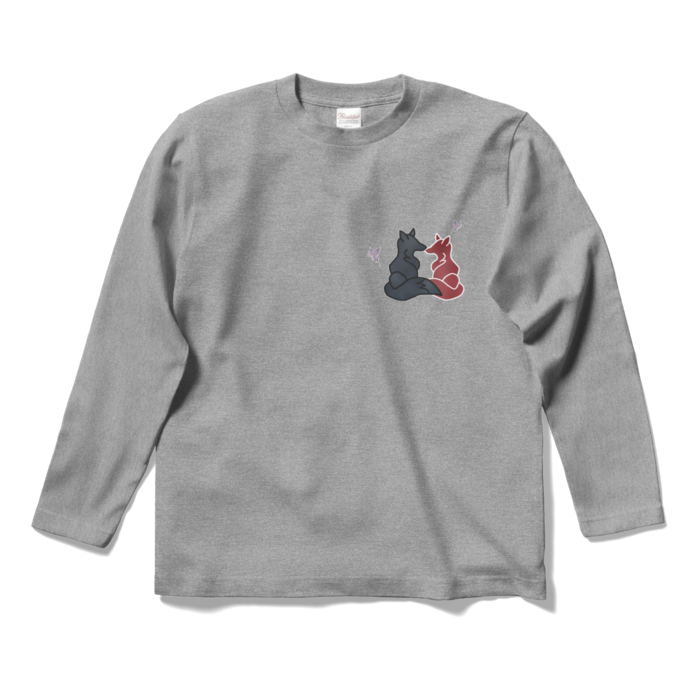 ロングスリーブTシャツ - S - 杢グレー