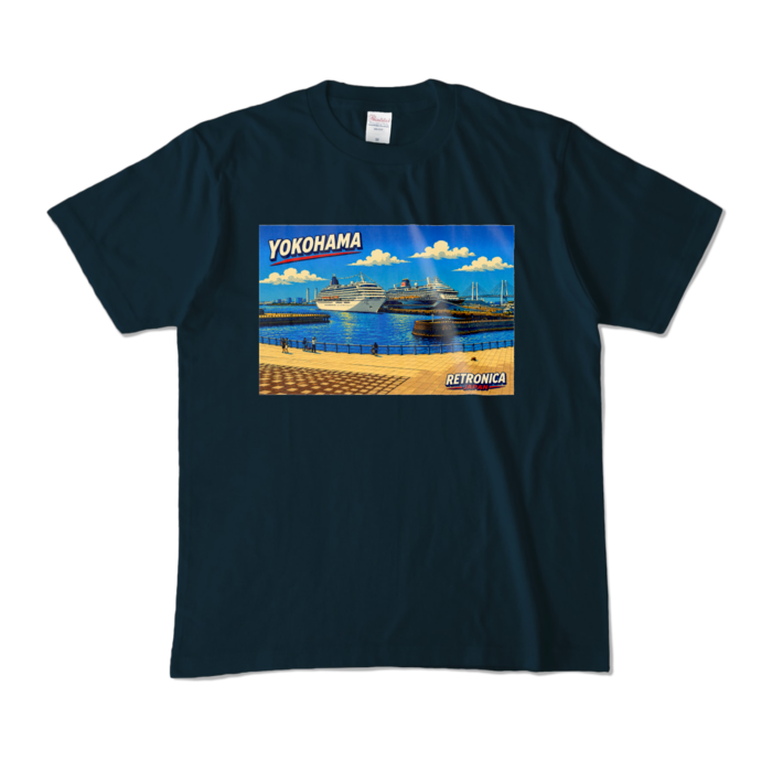 カラーTシャツ - M - ネイビー (濃色)
