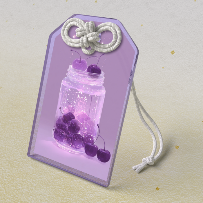 アクリルお守り - 50 × 80mm