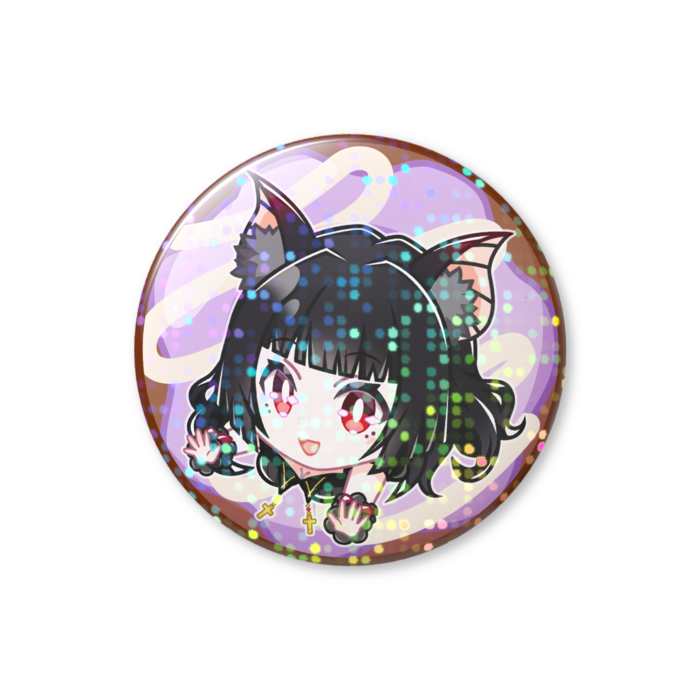 ホログラム缶バッジ - 25mm