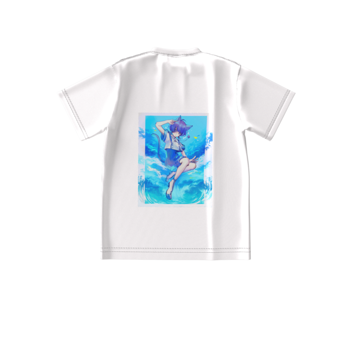 ビッグシルエットTシャツ - S - 背面